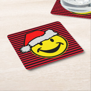 De kerstman... je rug. en ideeën kartonnen onderzetters