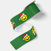 De kerstman... je rug. en ideeën satijnen lint (Achterkant)