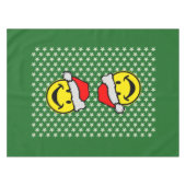 De kerstman... je rug. en ideeën tafelkleed (Voorkant (Horizontaal))