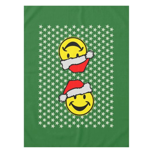 De kerstman... je rug. en ideeën tafelkleed (Voorkant)