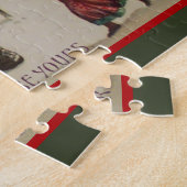 De kerstman Joy Jigzaag Puzzle Legpuzzel (Zijkant)