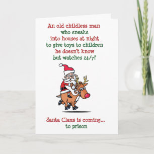 De Kerstman kijkt naar de Kaart