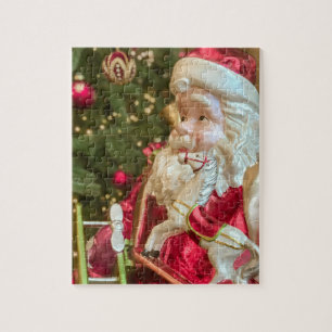 De Kerstman komt aan Stad - 8x10 - 110 PC Legpuzzel