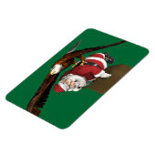 De kerstman komt een beetje later magneet (Linkerzijde)