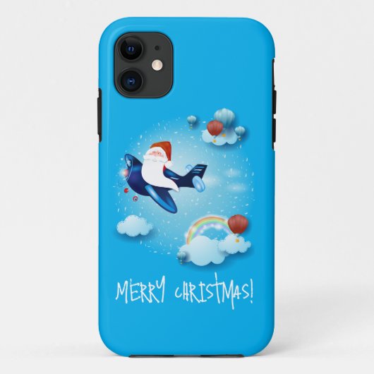 De kerstman komt eraan Case-Mate iPhone case (Achterkant)