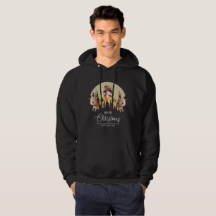 De kerstman komt eraan Mannen Hoodie