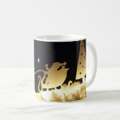 De Kerstman komt eraan...... (Mok) Koffiemok (Voorkant rechts)