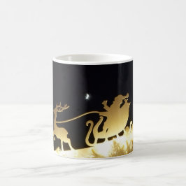 De Kerstman komt eraan...... (Mok) Koffiemok