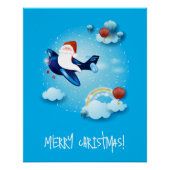 De kerstman komt eraan perfect poster (Voorkant)