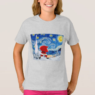 De kerstman komt eraan. t-shirt
