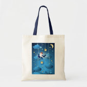 De kerstman komt eraan tote bag (Voorkant)