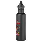 De Kerstman komt naar beneden. Waterfles (Rechts)