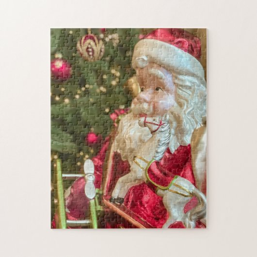De kerstman komt naar de stad - 11x14 - 252 pcs legpuzzel (Verticaal)