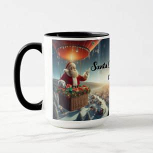 De Kerstman komt naar de stad Christmas Coffee Mok