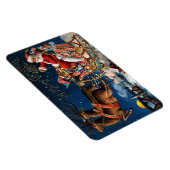 De kerstman komt naar de stad magneet (Rechterzijde)