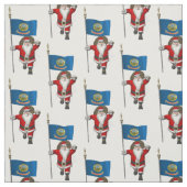 De Kerstman komt naar Idaho Stof (Swatch)