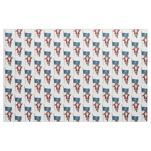 De Kerstman komt naar Idaho Stof (Fat Quarter)