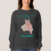 De kerstman komt nog steeds, zelfs in een pandemis trui (Voorkant)