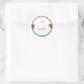 De Kerstman komt Sticker (Tas)