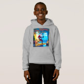 De kerstman komt uit de schoorsteen! (Voorkant volledig)