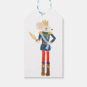De kerstman kraker van de Mouse King Gift-Labels Cadeaulabel (Voorkant)