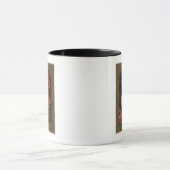 De kerstman leest zijn lijst van goede kinderen mok (Midden)