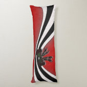 De kerstman - lichaamskussen (Achterkant (Verticaal))