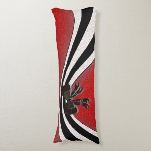 De kerstman - lichaamskussen (Voorkant Verticaal)