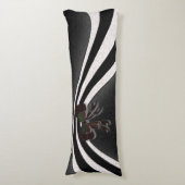 De kerstman - lichaamskussen (Voorkant Verticaal)