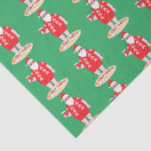 De Kerstman neemt een Dagelijks Wrapping Papier (Detail)