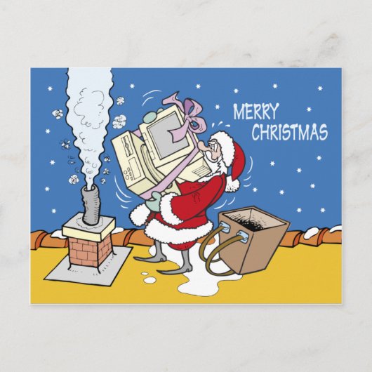 De Kerstman nr 05 Feestdagenkaart (Voorkant)