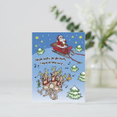 De Kerstman nr 11 (verticaal) Feestdagenkaart (Staand voorkant)