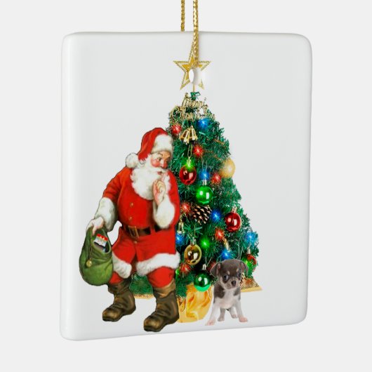 De Kerstman ontdekt door een Ornament (Rechts)