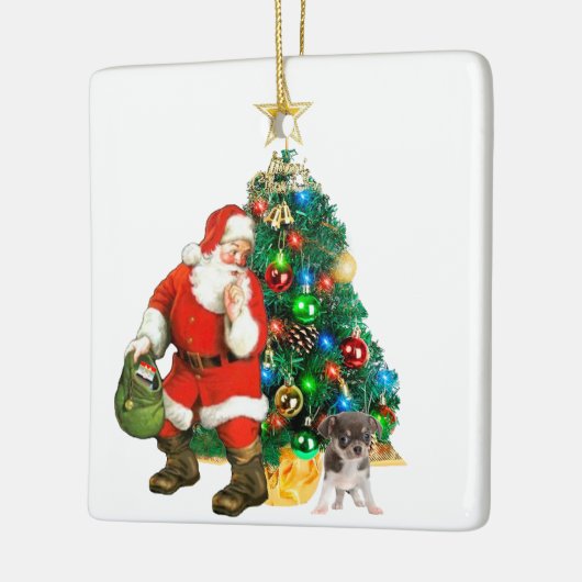 De Kerstman ontdekt door een Ornament (Links)