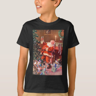 De kerstman op de avond voor Kerstmis T-shirt