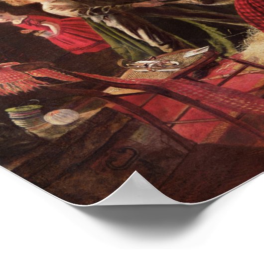 De kerstman poster (Hoek)