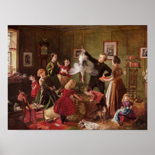 De kerstman poster (Voorkant)