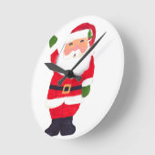 De Kerstman Ronde Klok (Hoek)
