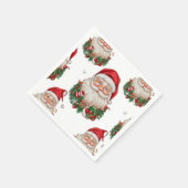 De kerstman servet (Hoek)