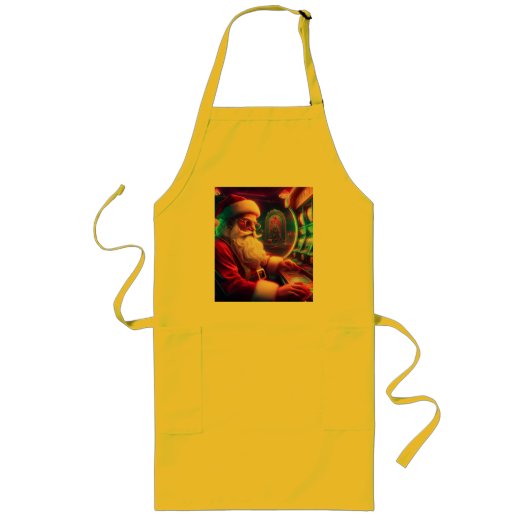 De Kerstman speelt de gokkasten in het casino Lang Schort (Voorkant)