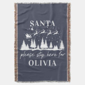 De kerstman stopt hier alsjeblieft met Kerstmis tr Deken (Voorkant Verticaal)