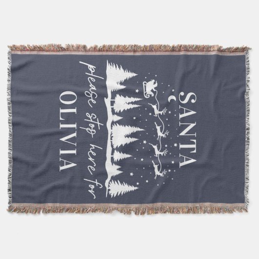 De kerstman stopt hier alsjeblieft met Kerstmis tr Deken (Voorkant)