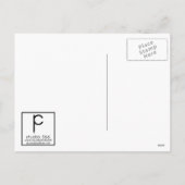 DE KERSTMAN VAN DE GEVANGENIS FEESTDAGENKAART (Achterkant)