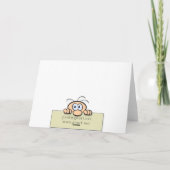 De Kerstman van de raket Feestdagen Kaart (Achterkant)