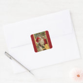 De Kerstman van het Venster met de Sticker van de  (Envelop)
