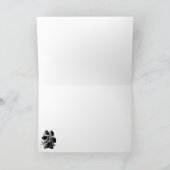 De Kerstman van Leonberger Feestdagen Kaart (Binnen)