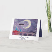 De Kerstman van Talaca Feestdagen Kaart (Achterkant)