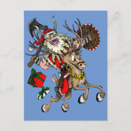 De Kerstman van Viking Feestdagenkaart