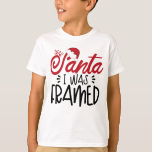 De kerstman was bedomd t-shirt
