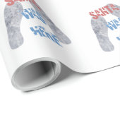 De kerstman was hier cadeaupapier (Rol Hoek)